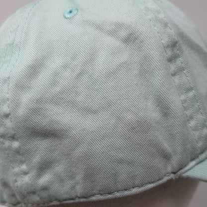 Cap America Slideback Hat Greenish-Blue OSFA Adjustable Solid Blank