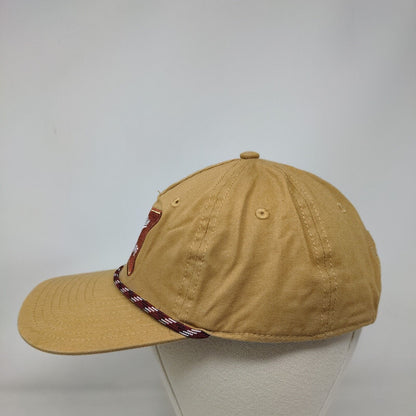 Miller High Life Snapback Rope Hat Tan One Size Embroidered Mad Engine