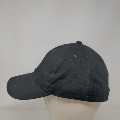 Mickey Mouse Slideback Hat Black One Size Embroidered Adjustable Disney