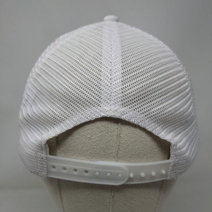 Lemonade Snapback Mesh Back Trucker Hat White One Size Athletic Works