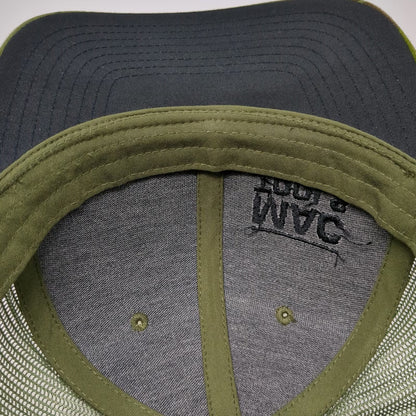 Yupoong Mac Tools Green Camo Trucker Hat One Size Snapback Mesh Adjustable Cap