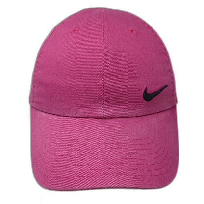 Nike Baseball Cap Pink One Size Heritage86 Embroidered Swoosh Slideback Hat