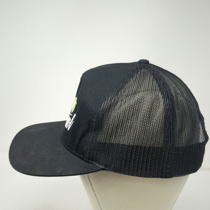 509 Trucker Hat Black One Size Non Ethanol Fueling Your Passion Mesh Snapback