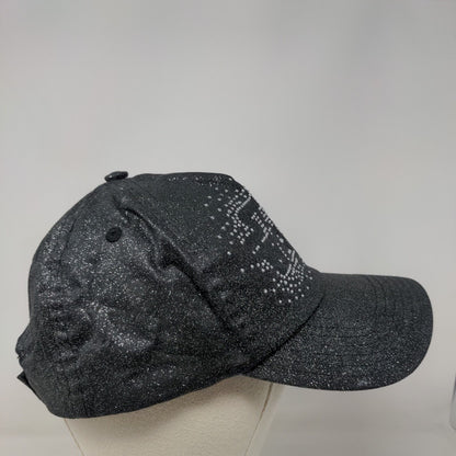 Star Wars Bling Strapback Hat Gray Adult 59cm Adjustable Disney Parks