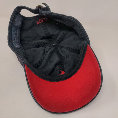 Polo Ralph Lauren Slideback Hat Blue One Size Adjustable Embroidered Pony Cotton