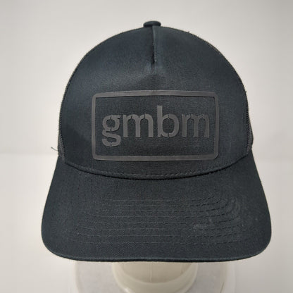 GMBM Snapback Mesh Back Trucker Hat Black One Size The Classics Yupoong