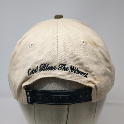 Made Mobb 5 Panel Beige One Size Camo Brim God Bless The Midwest Hat