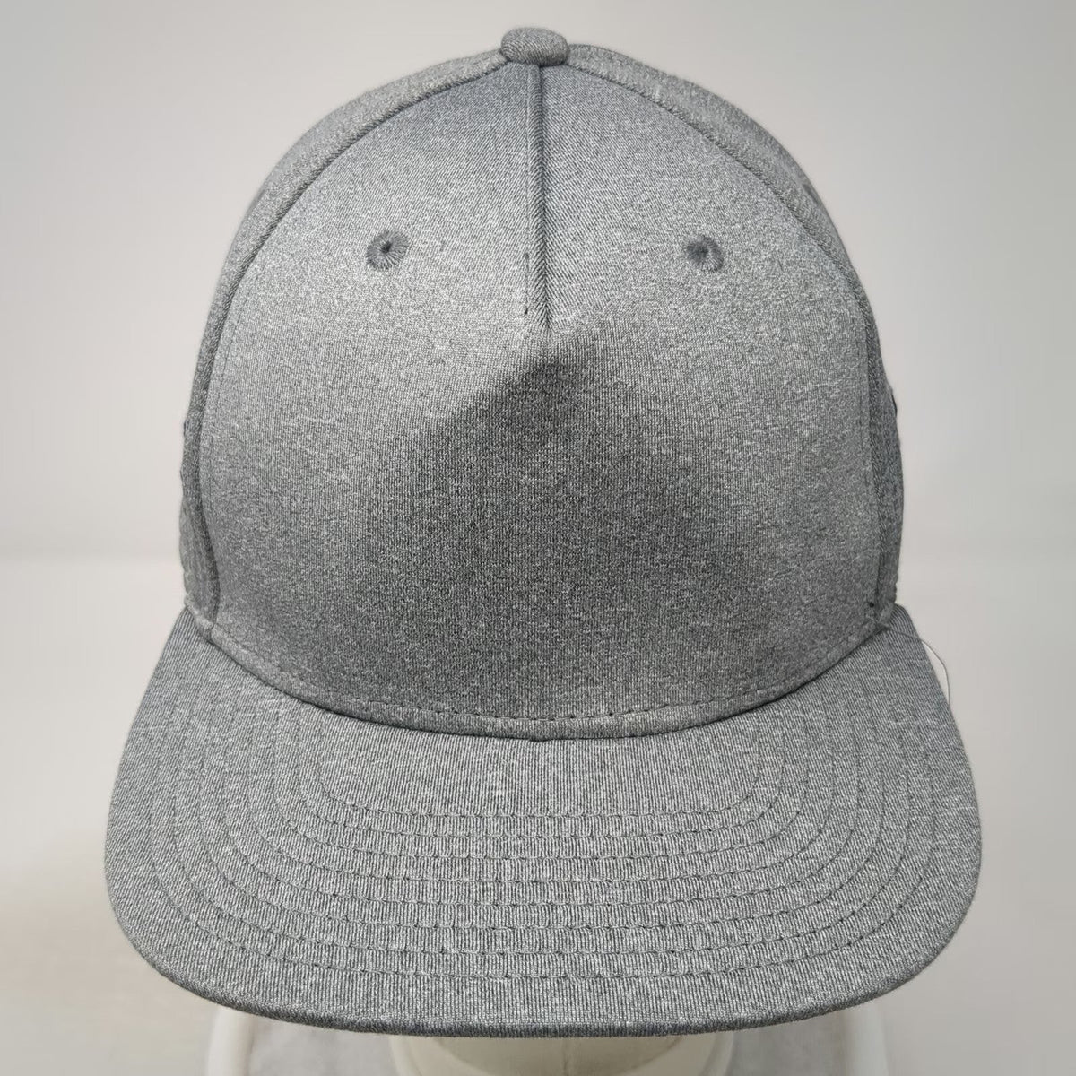 Puma 5 Panel Gray Hat One Size Snapback Golf Performance Adjustable Logo Cap
