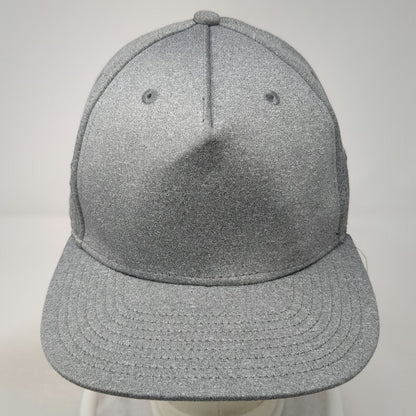 Puma 5 Panel Gray Hat One Size Snapback Golf Performance Adjustable Logo Cap