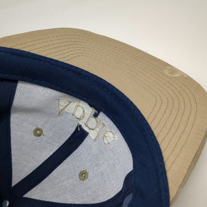 Kati Baseball Cap Blue One Size Apple Logo Slideback Two Tone Hat Vintage