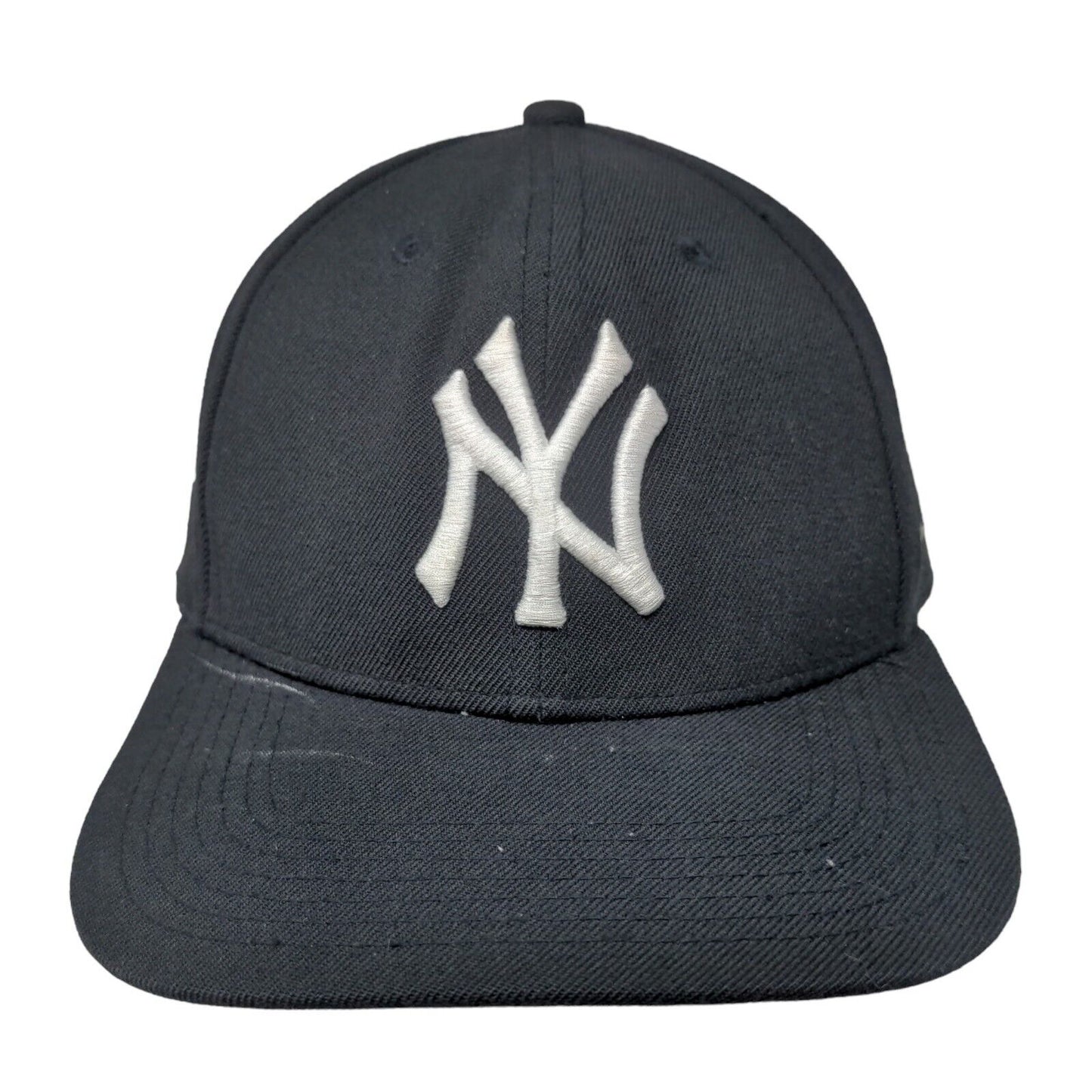 '47 Brand Men's Snapback Hat Black OSFA Embroidered New York Yankees Logo