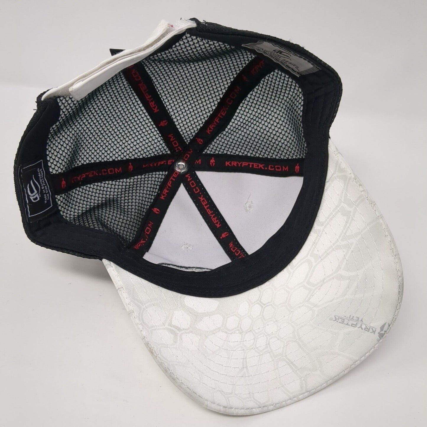 FBS Strapback Trucker Hat Camouflage One Size Adjustable Mesh Back Kryptek OC