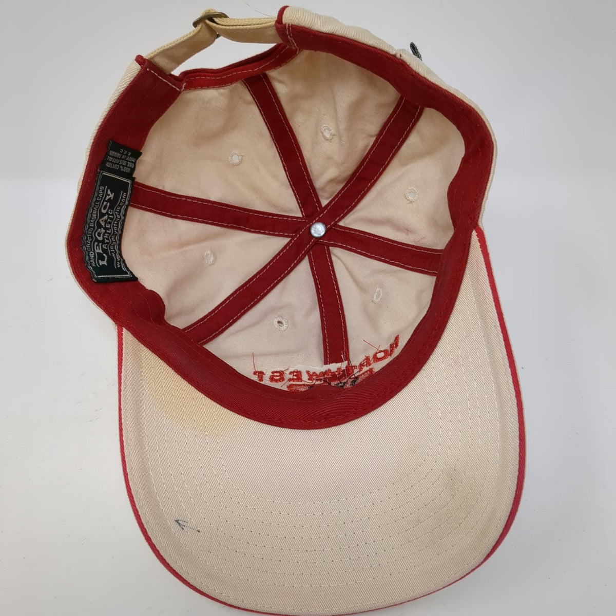 Northwest Nazarene Nighthawks NCAA Legacy Cap Tan One Size Slideback Embroidered