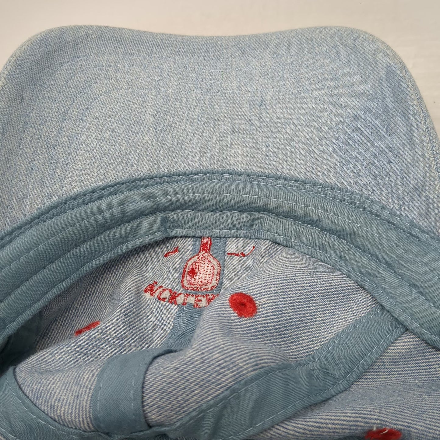 Fraser Sterling Baseball Cap Blue One Size Pickleball Club Denim Strapback Hat