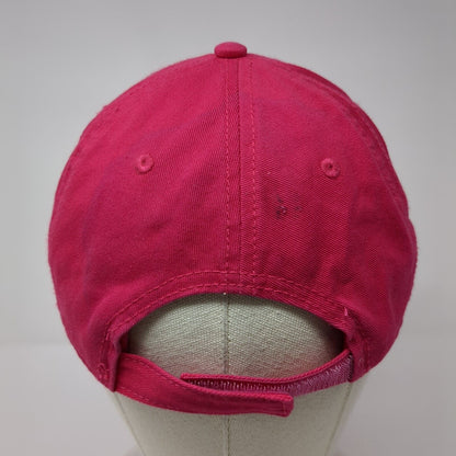 Universal Studios Strapback Hat Pink One Size Adjustable Embroidered