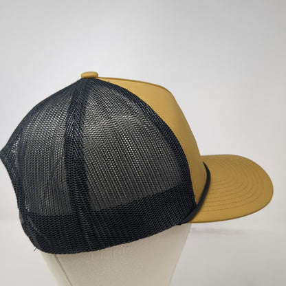 Pacific Headwear Trucker Hat Brown One Size Caldwell Night Rodeo Mesh Snapback
