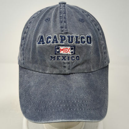 Caribbean Side Acapulco Mexico Blue Baseball Cap One Size Slideback Cotton Hat