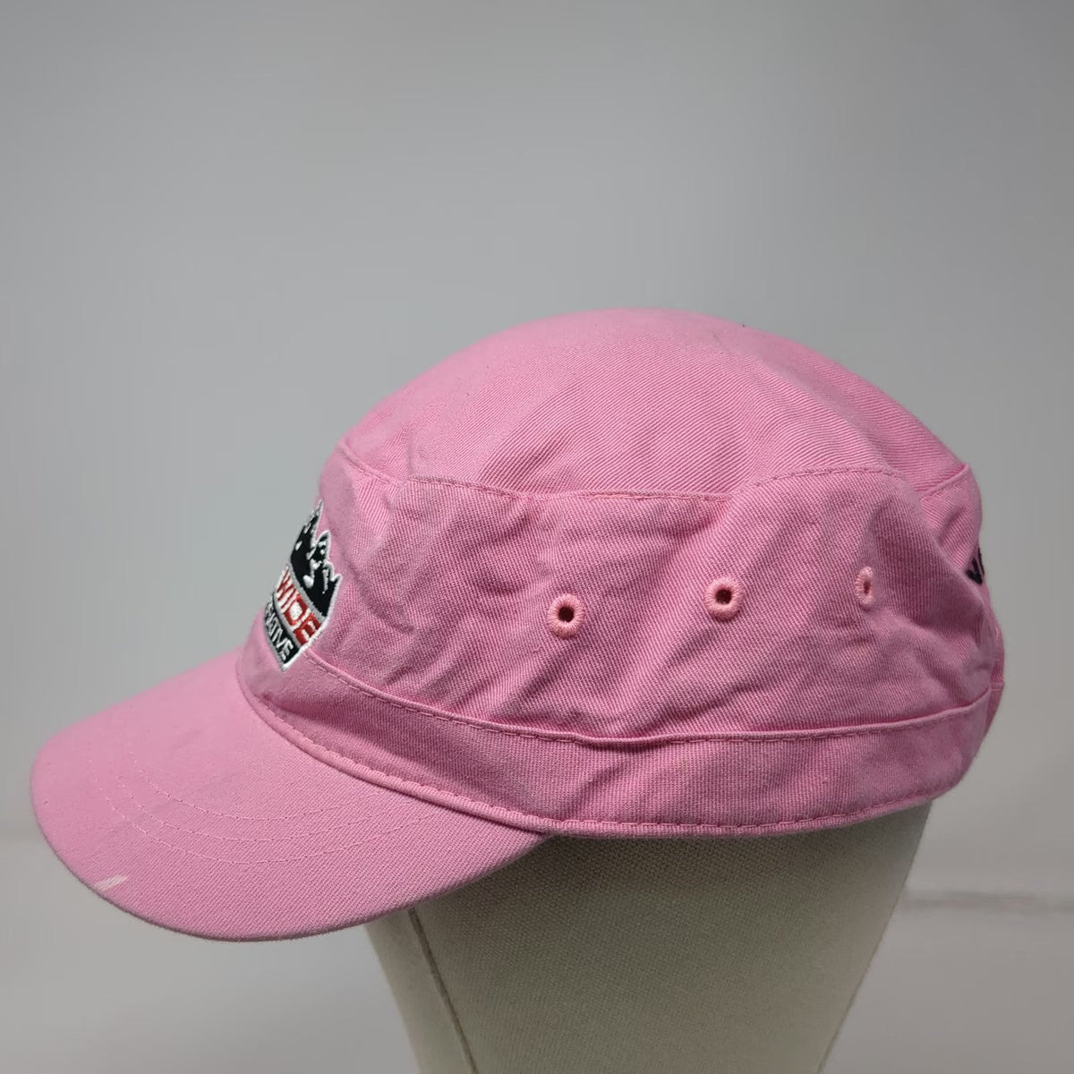 Buck's Bags Army Cap Pink One Size Valley Wide Cooperative Mountain Cotton hat
