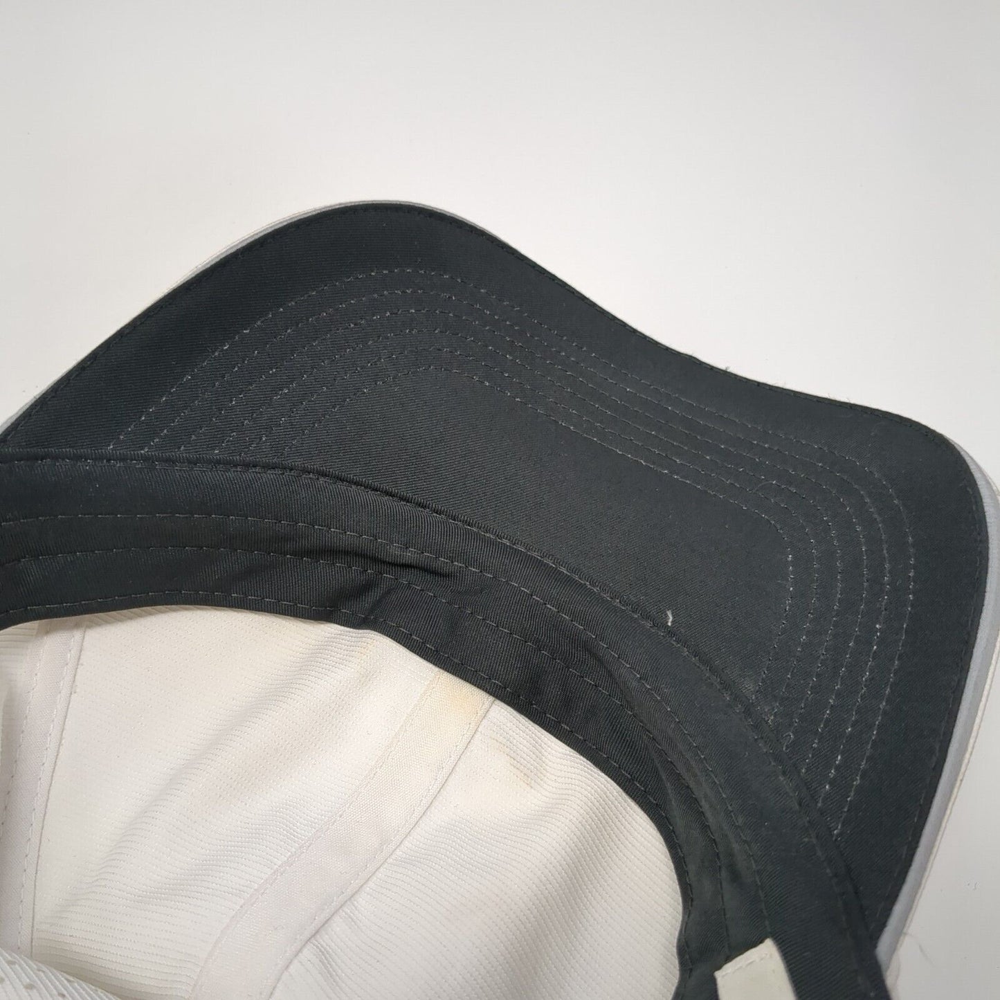 Nike Golf Strapback Hat White One Size Adjustable Embroidered Swoosh Polyester
