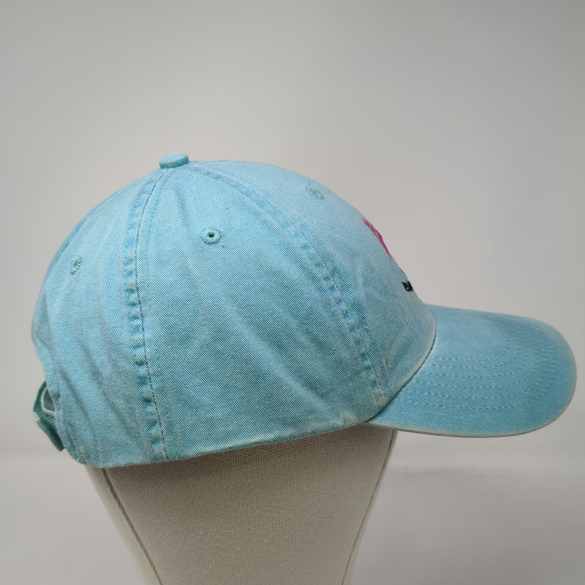 Fahrenheit Baseball Cap Blue One Size Bearcreek Downs Montana Pig Racing Hat