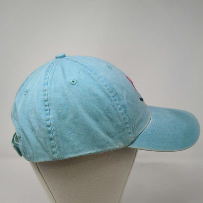 Fahrenheit Baseball Cap Blue One Size Bearcreek Downs Montana Pig Racing Hat