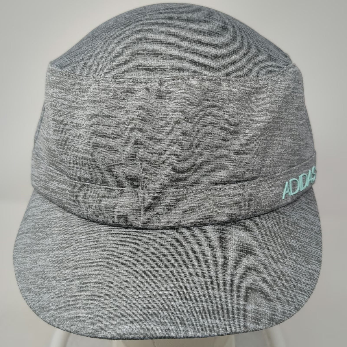 Adidas Army Cap Gray One Size Strapback Heathered Lightweight Side Logo Hat