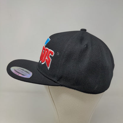 Foxin Men's Snapback Hat Black Adjustable Team Jugosos Embroidered Logo
