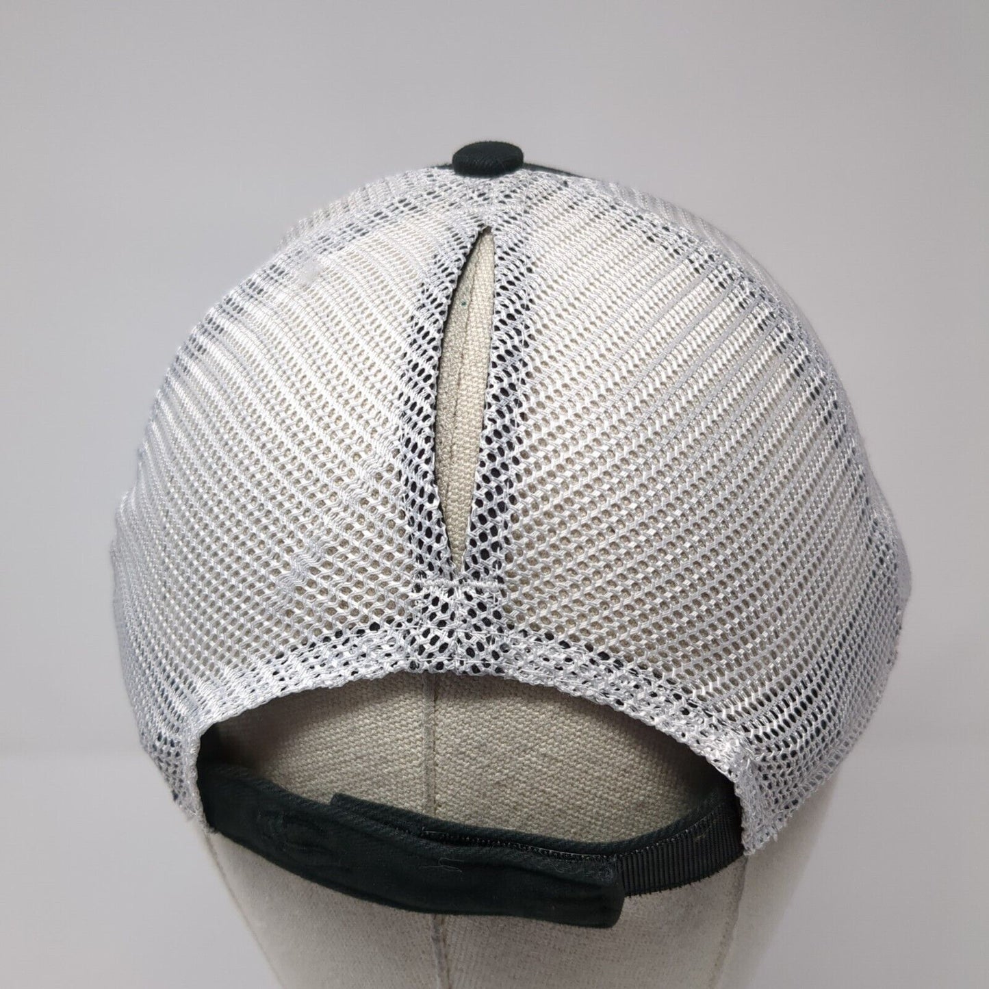 JBS Auctions Homedale ID Ponyback Trucker Hat Black OS Mesh Back Outdoor Cap