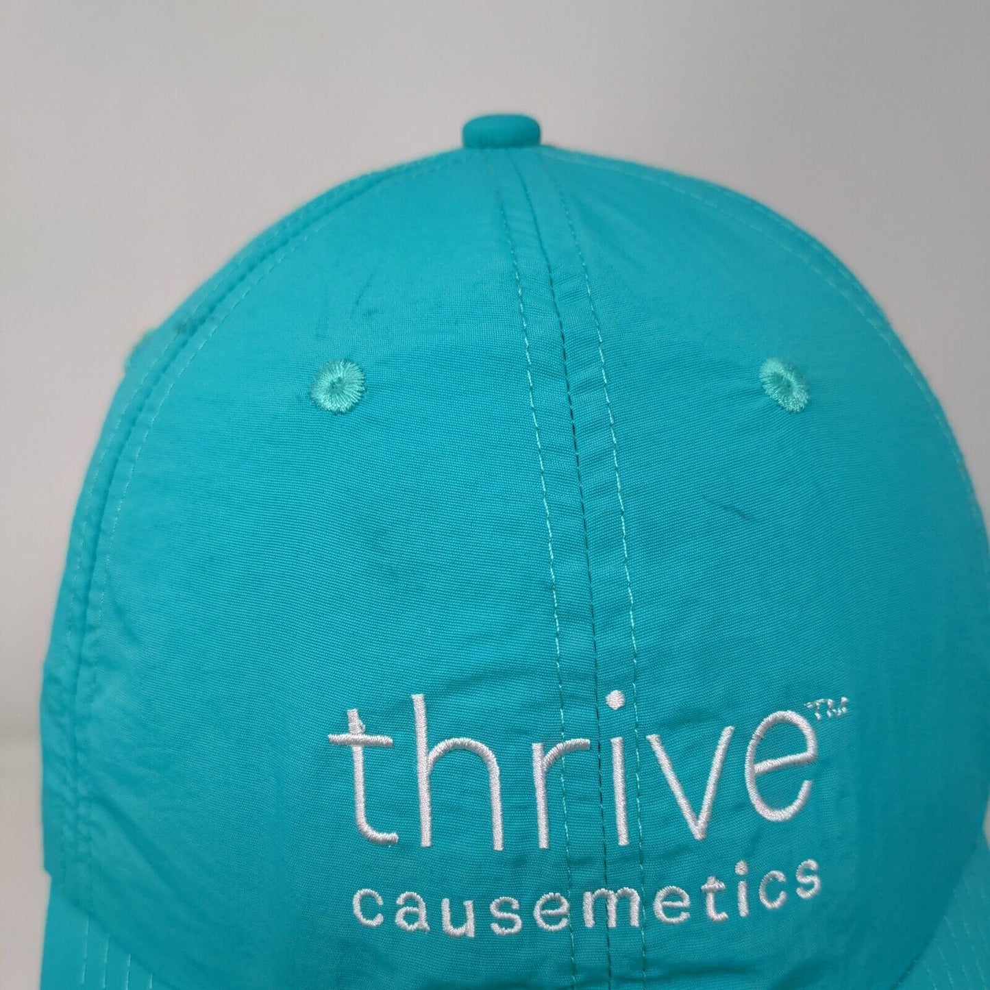 Thrive Causemetics Strapback Hat Greenish-Blue One Size Bigger Than Beauty