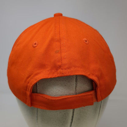 Port & Company Baseball Cap Orange One Size XXXVI OC Logo Hat Strapback Cotton