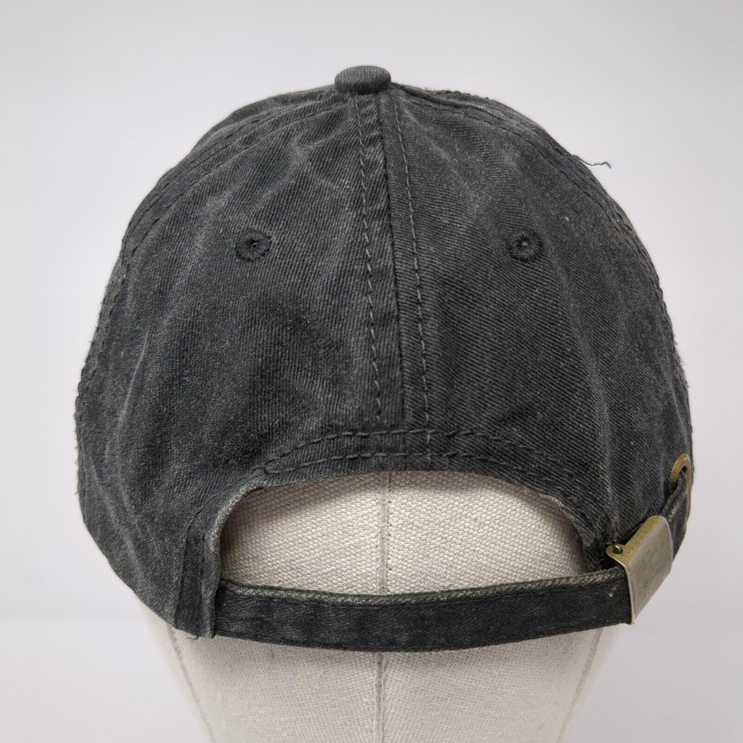 Palm Beach Florida Slideback Hat Gray One Size Embroidered 6 Panel