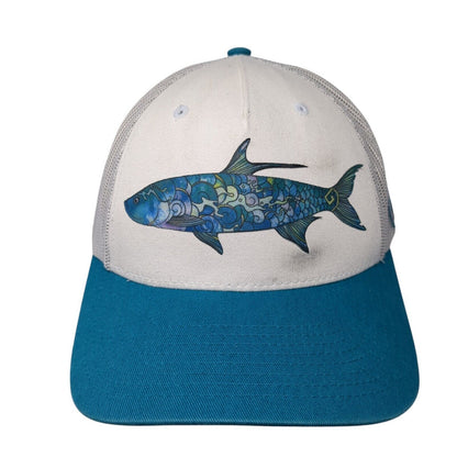 Fishe Snapback Trucker Hat Multicolor One Size Adjustable Mesh Back 6 Panel