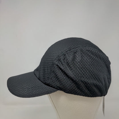 ZYLIOO Oversized Caps Fitted 5 Panel Hat Black 61-64cm Breathable Polyester