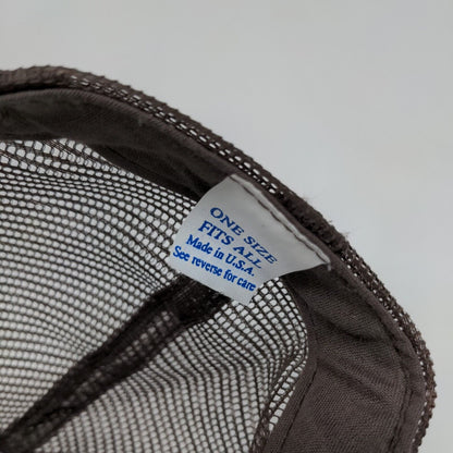 Quality Precast Strong On Service Mesh Back Trucker Hat Camo OSFA Breathable