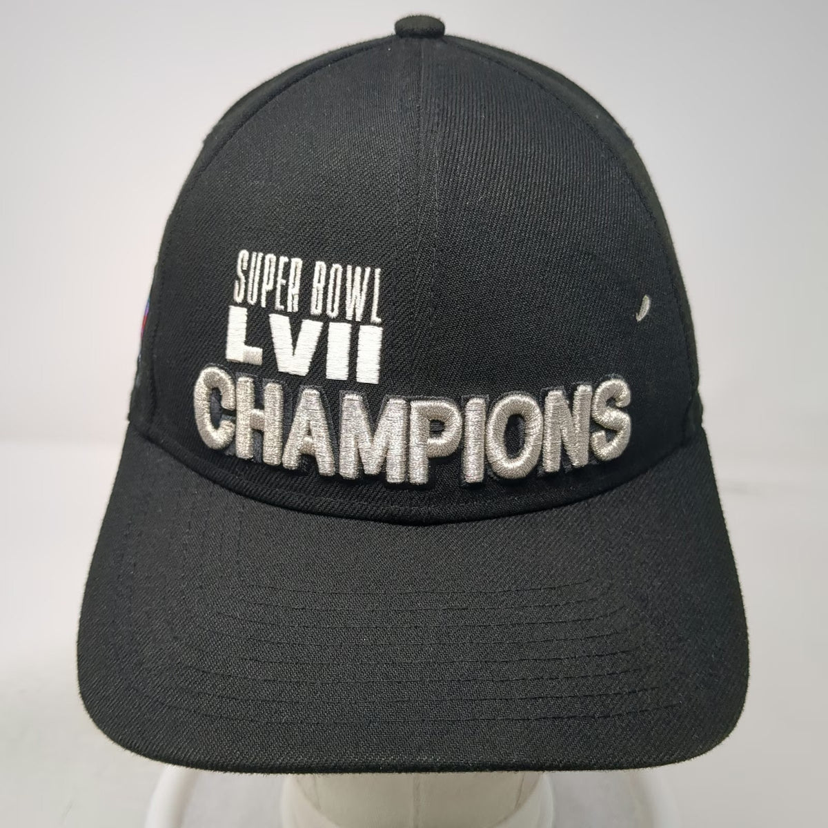 NFL New Era Snapback Black One Size Super Bowl LVII Champions Side Patch Hat