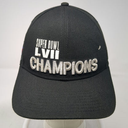 NFL New Era Snapback Black One Size Super Bowl LVII Champions Side Patch Hat
