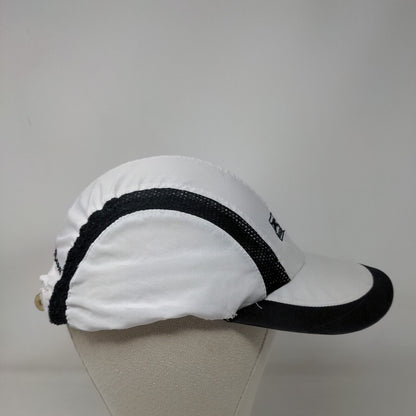Road Runner Sports Strapback Hat White One Size Embroiodered Adjustable
