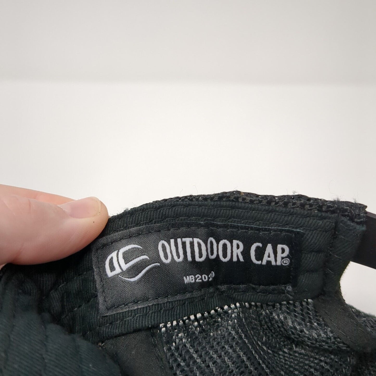 Atkinson's Mirror & Glass Snapback Trucker Hat Gray One Size Mesh Back