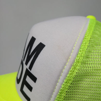 Team Bride Snapback Trucker Hat Green OSFA Adjustable Mesh Back 6 Panel Cobra