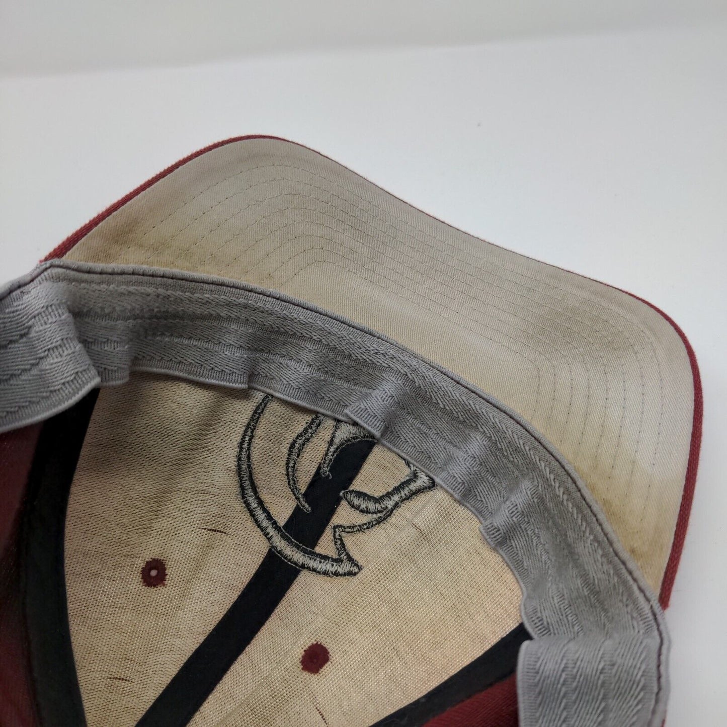 Treasure Valley Spartans Football Fitted Hat Red M/L Flexfit 6 Panel