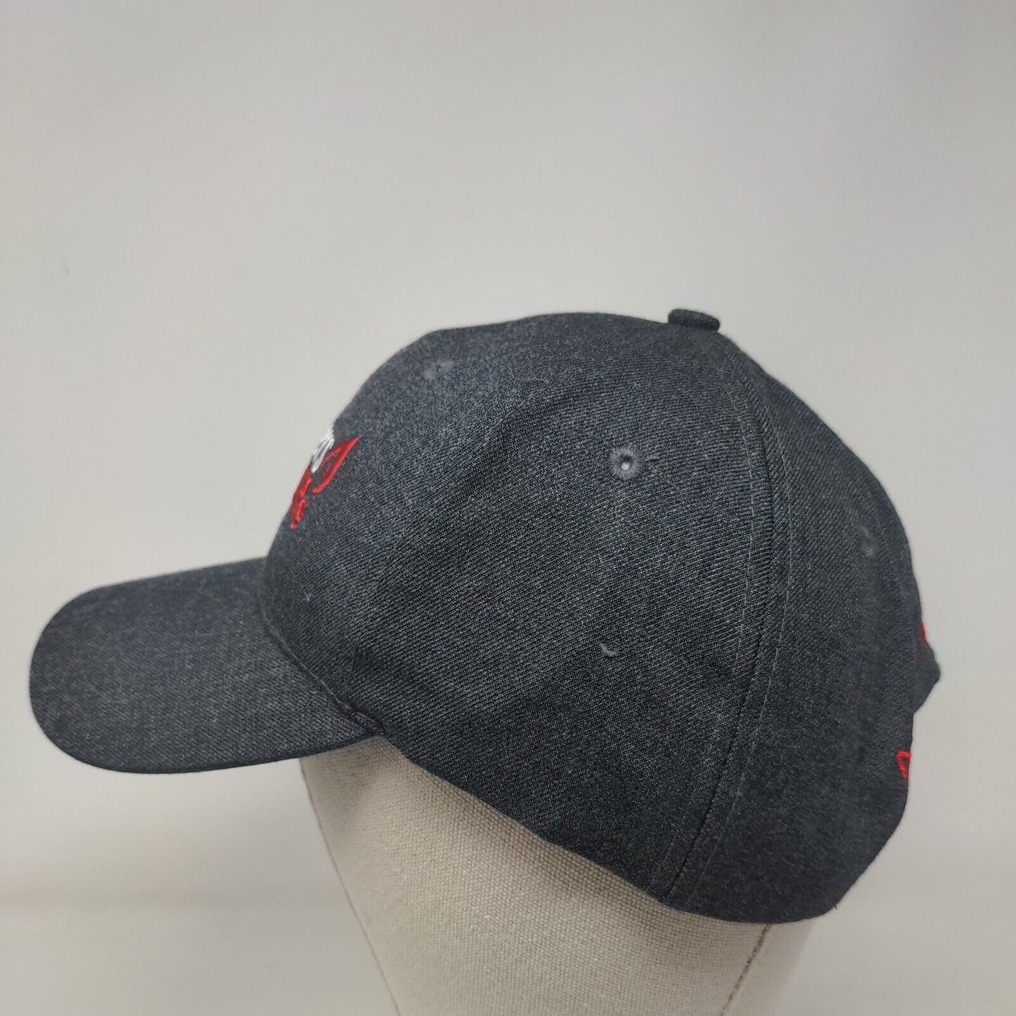 Members For Life American Red Cross Strapback Hat Gray One Size Embroidered