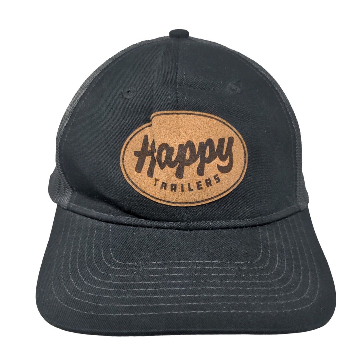 Happy Trailers Snapback Mesh Back Trucker Hat Multi One Size Port Authority