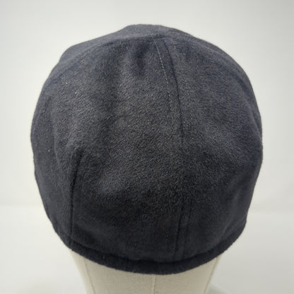 Vintage Kokin New York Women's Hat Black Blank Front Band Stretch