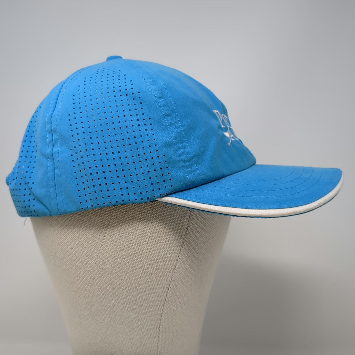 Fahrenheit Headwear Baseball Cap Blue One Size Picabo Angler Mesh Strapback Hat