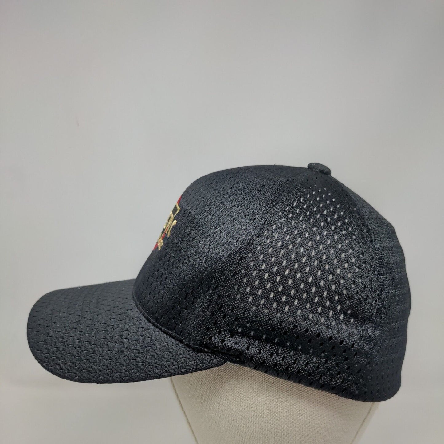 Majestic Productions Mesh Back Fitted Hat Black One Size Flexfit