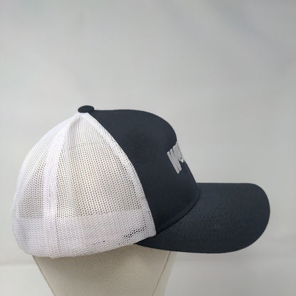 Westland Snapback Trucker Hat Black OS Adjustable Mesh Back Pacific Headwear