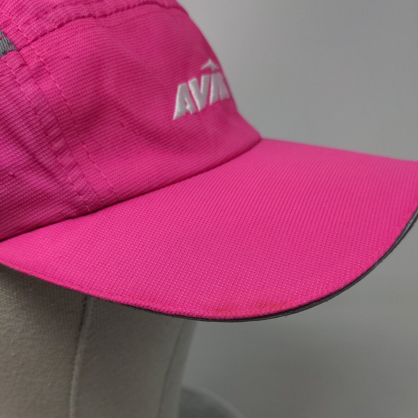 Avia Strapback Hat Pink OSFM Adjustable Embroidered Logo Colorblock