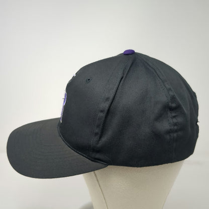 Colorado Rockies MLB Twins Enterprise Snapback Black Hat One Size Green Brim