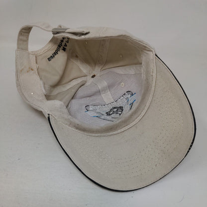 Life Member North America Fishing Club Slideback HatTan One Size Embroidered