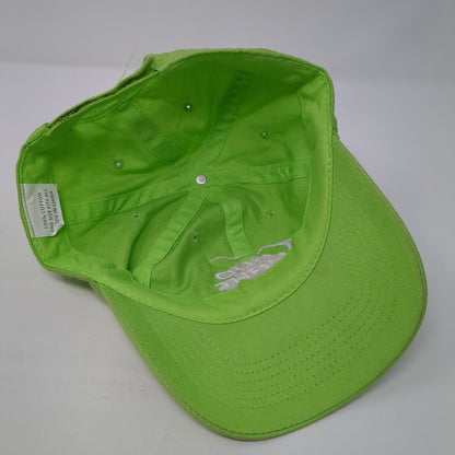 Bud Light Lime Strapback Hat Green One Size Adjustable Embroidered